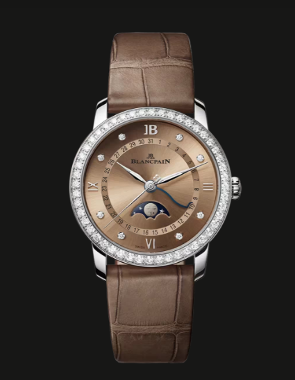 Blancpain Villeret Quantième Phases de Lune Replica Watch 6126N 4646 55B